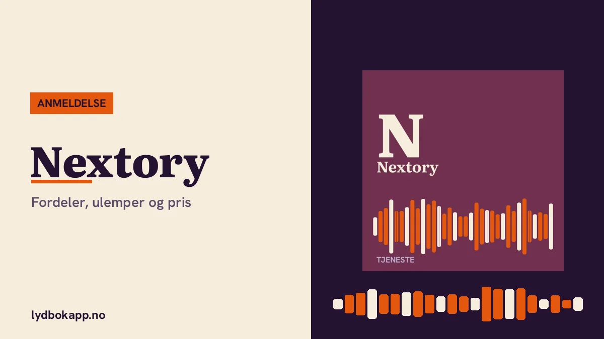 Nextory: Erfaringer, Kundeservice og pris